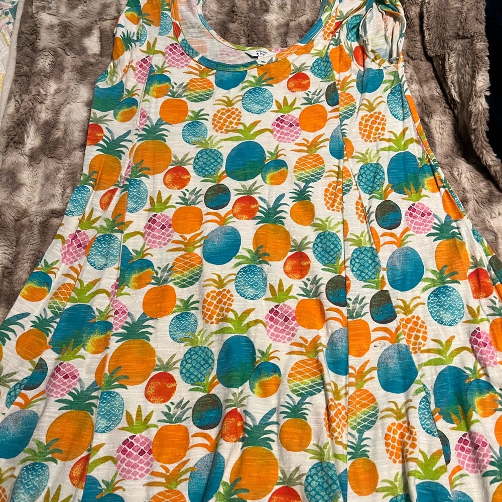 Beautiful pineapple dress